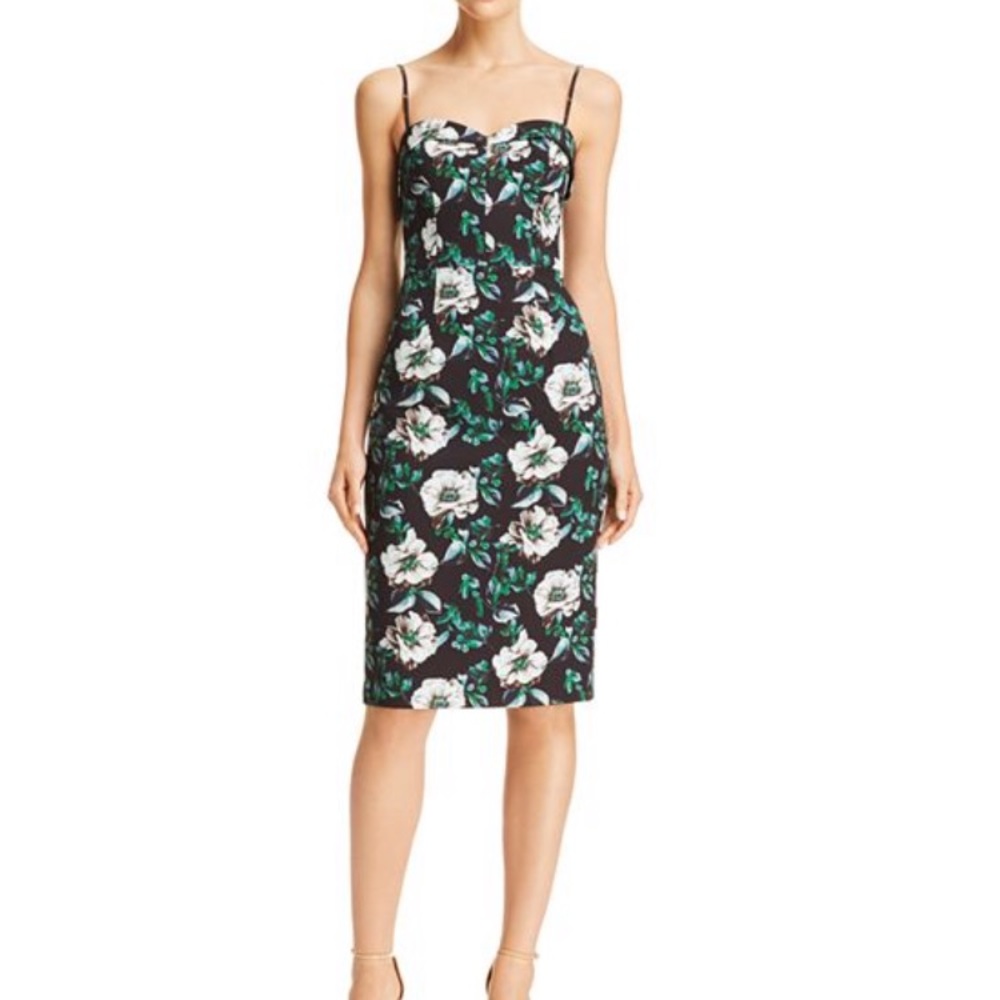 Black Halo Clover Dress